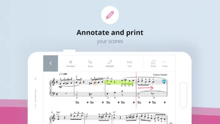 Tomplay Sheet Music android App screenshot 5